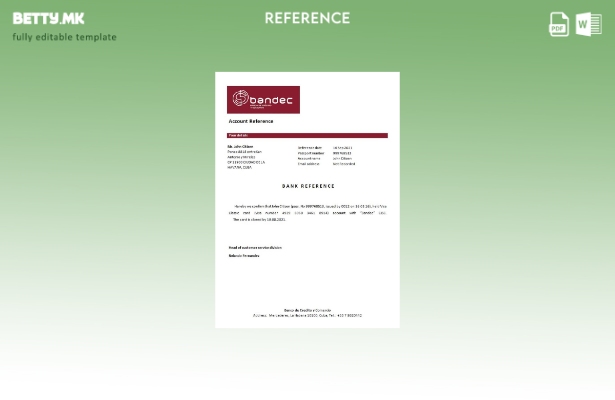 Референтен шаблон за затворање во модерен стил Куба Бандек